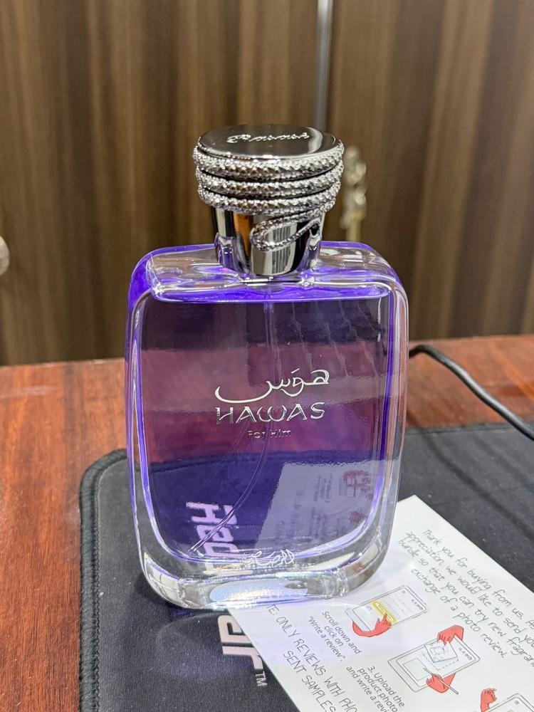 Rasasi Hawas Eau de Parfum for Men - Customer Photo From Sagar Bansal