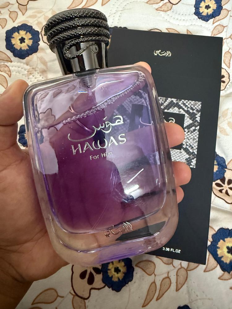 Rasasi Hawas Eau de Parfum for Men - Customer Photo From Nabil Ahmad