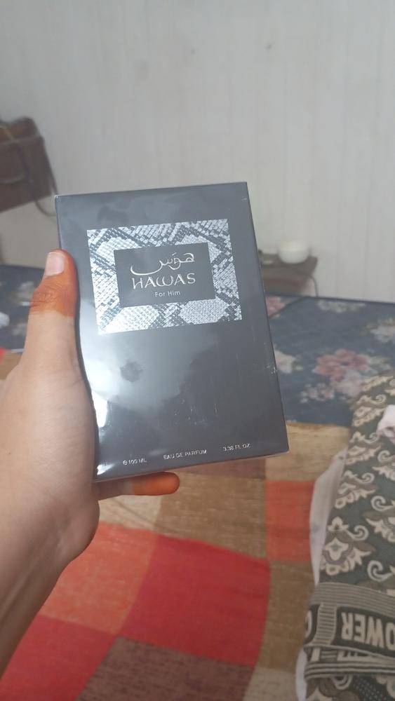 Rasasi Hawas Eau de Parfum for Men - Customer Photo From Pallavi Reddy Guduru