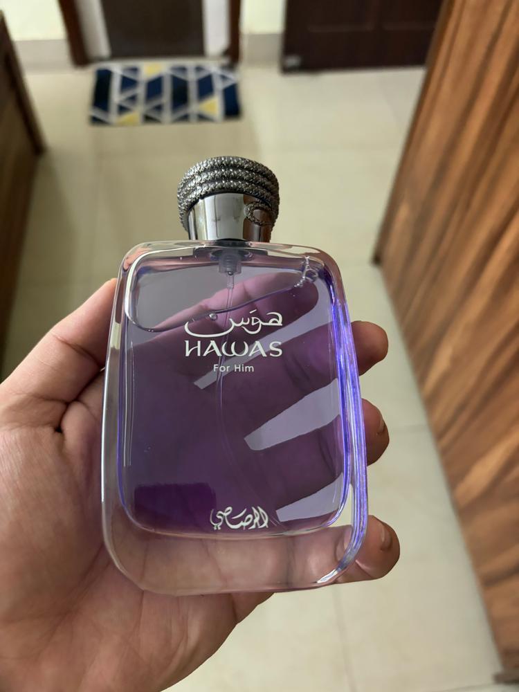 Rasasi Hawas Eau de Parfum for Men - Customer Photo From Aritra Sur