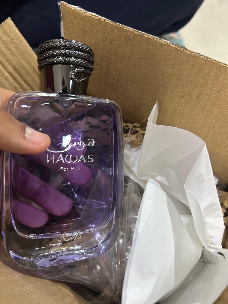 Rasasi Hawas Eau de Parfum for Men - Customer Photo From Luffy Plays