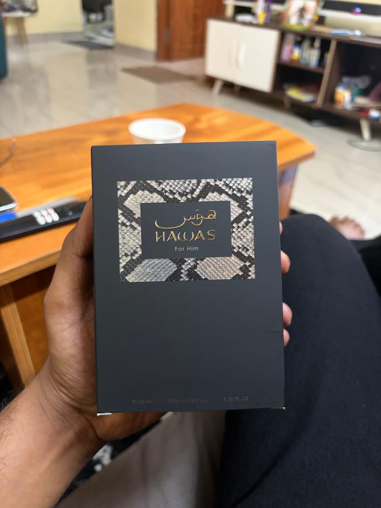 Rasasi Hawas Eau de Parfum for Men - Customer Photo From Manu