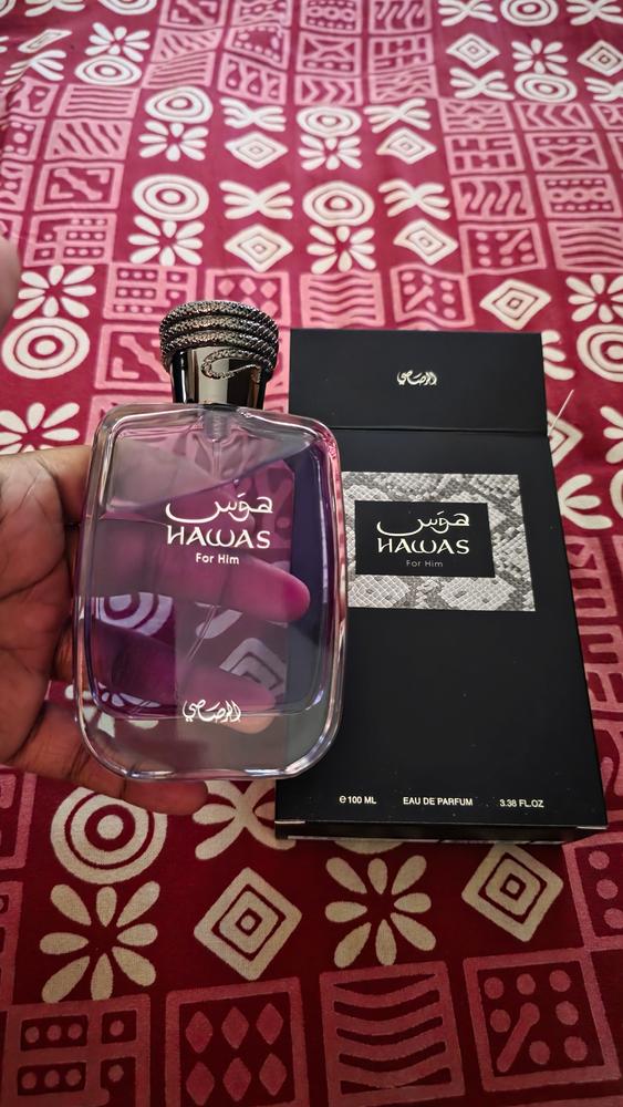Rasasi Hawas Eau de Parfum for Men - Customer Photo From OG Fauji