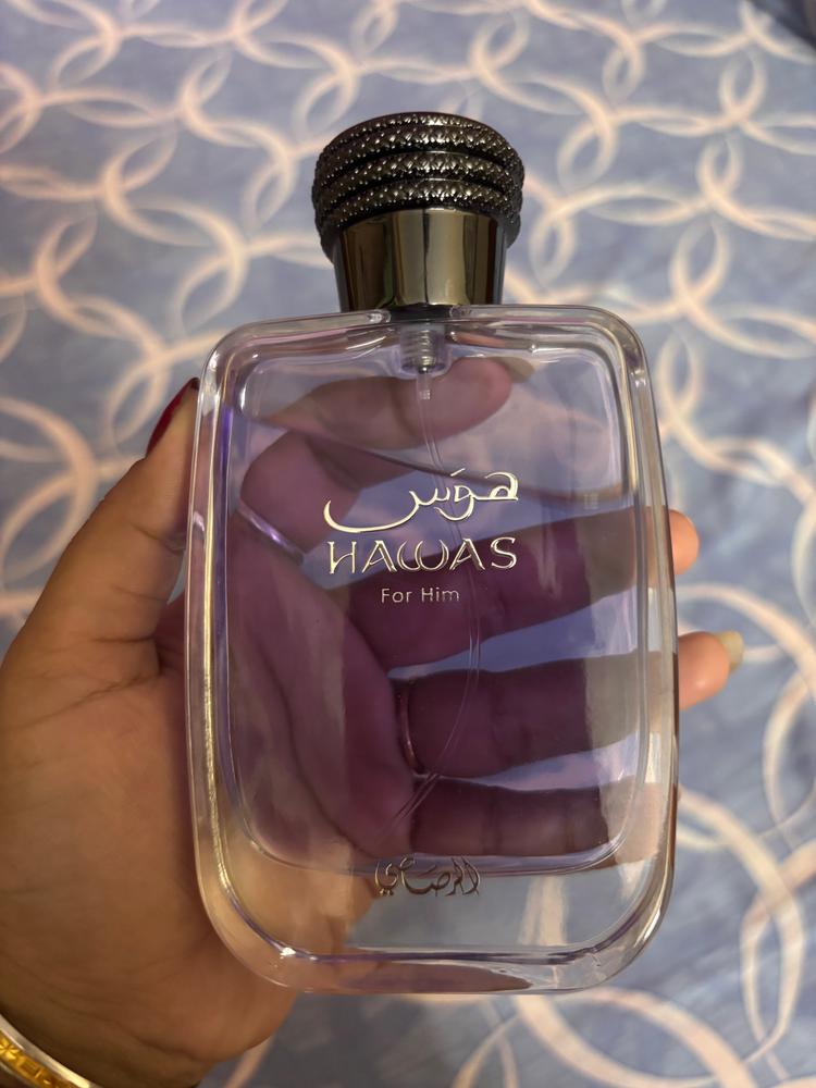 Rasasi Hawas Eau de Parfum for Men - Customer Photo From Minakshi Parua