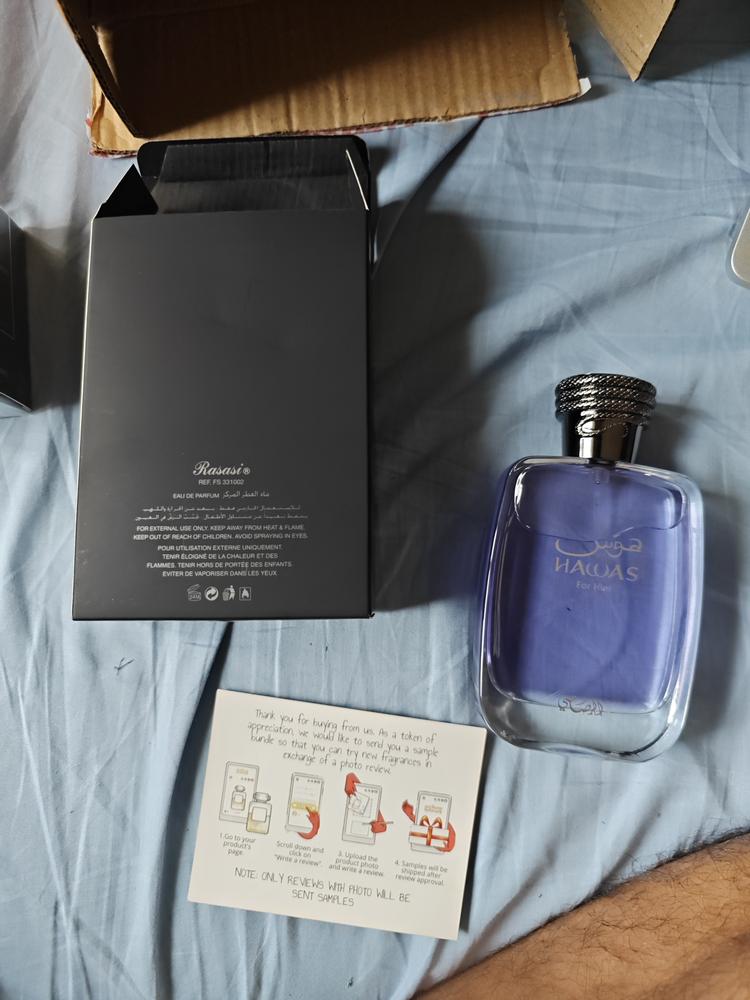 Rasasi Hawas Eau de Parfum for Men - Customer Photo From Santosh Chand
