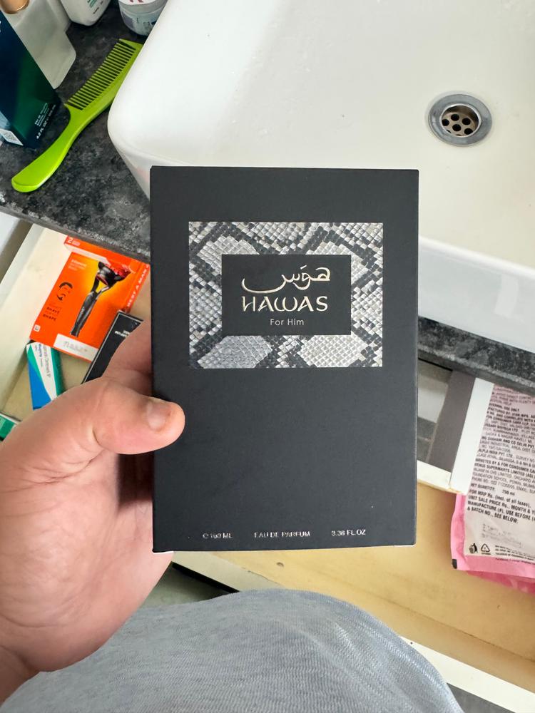 Rasasi Hawas Eau de Parfum for Men - Customer Photo From Ashim Sharma