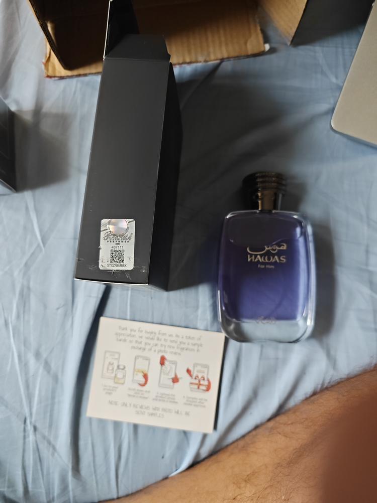 Rasasi Hawas Eau de Parfum for Men - Customer Photo From Santosh Chand