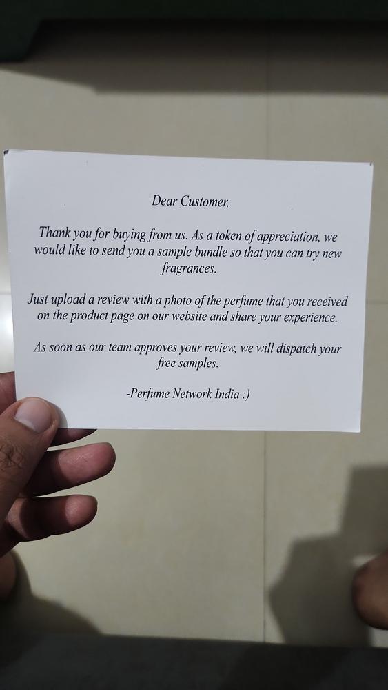 Rasasi Hawas Eau de Parfum for Men - Customer Photo From Nikhat khan 