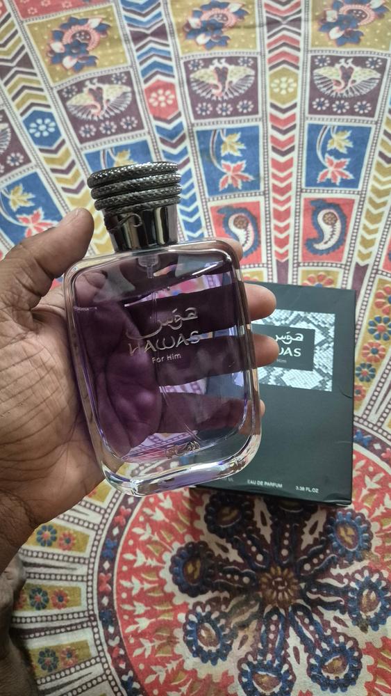 Rasasi Hawas Eau de Parfum for Men - Customer Photo From Samrat Paul