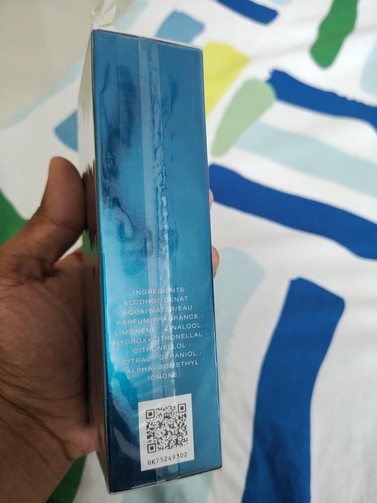 Davidoff Cool Water Eau de Toilette for Men - Customer Photo From Nathanael Newbigin Abraham