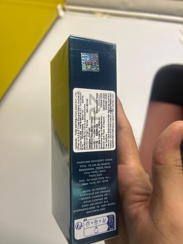 Davidoff Cool Water Eau de Toilette for Men - Customer Photo From Manav Dalsania