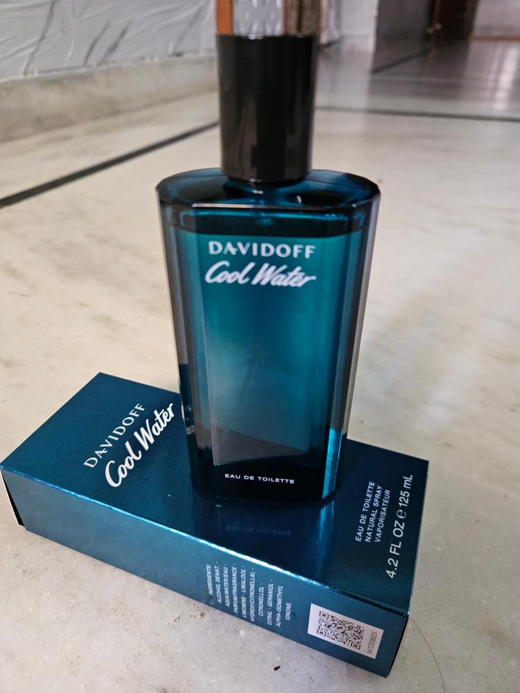 Davidoff Cool Water Eau de Toilette for Men - Customer Photo From PRADYUMNA SINGH