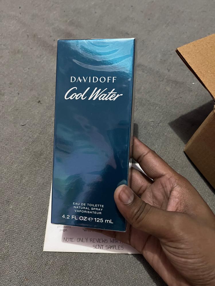 Davidoff Cool Water Eau de Toilette for Men - Customer Photo From Rahul