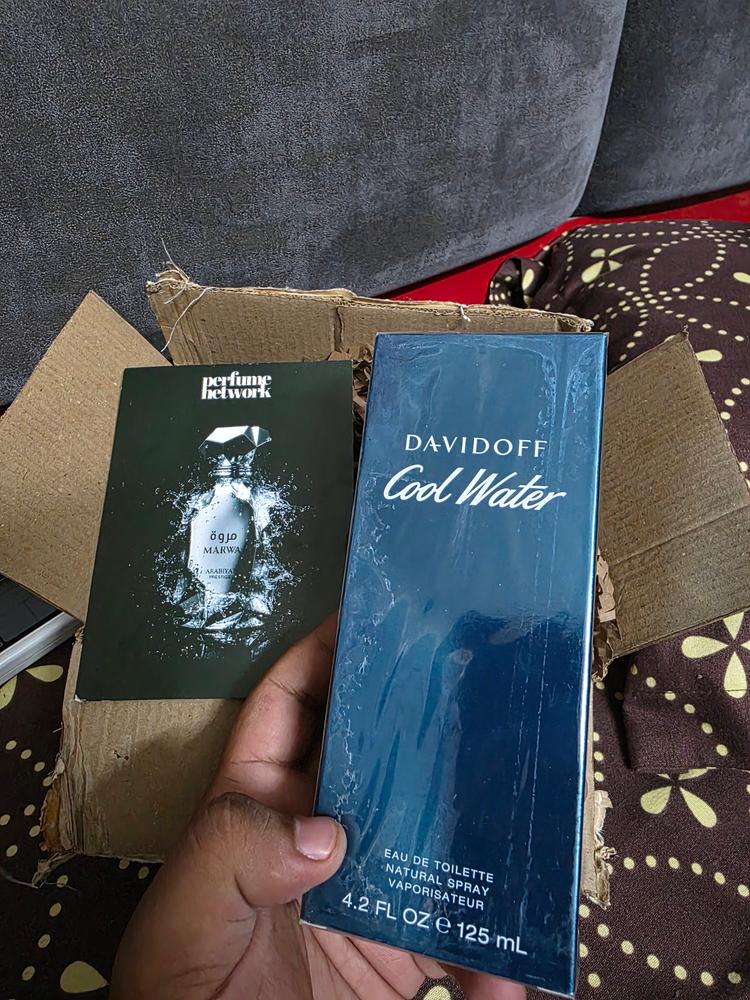 Davidoff Cool Water Eau de Toilette for Men - Customer Photo From Akshat Garg