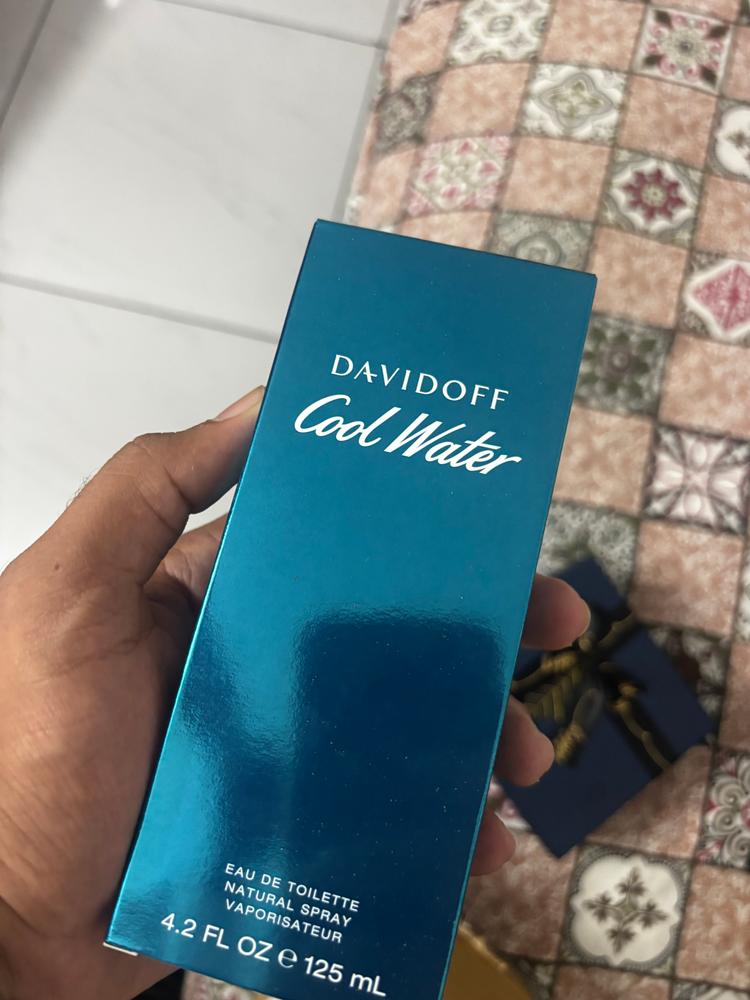 Davidoff Cool Water Eau de Toilette for Men - Customer Photo From Hemang