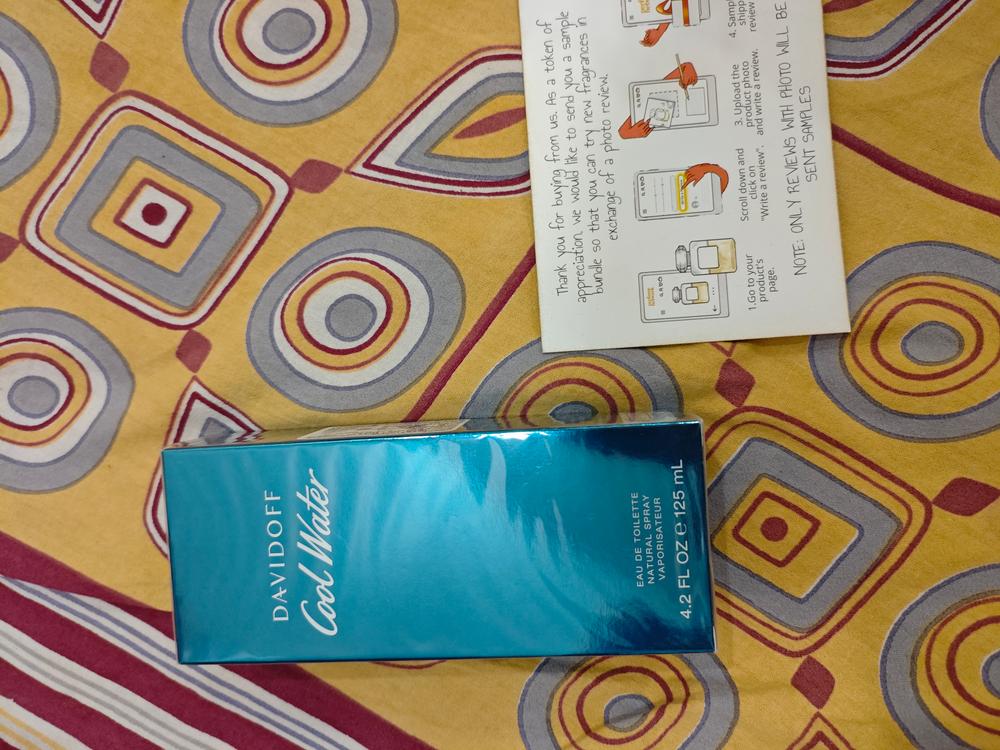 Davidoff Cool Water Eau de Toilette for Men - Customer Photo From Vishal