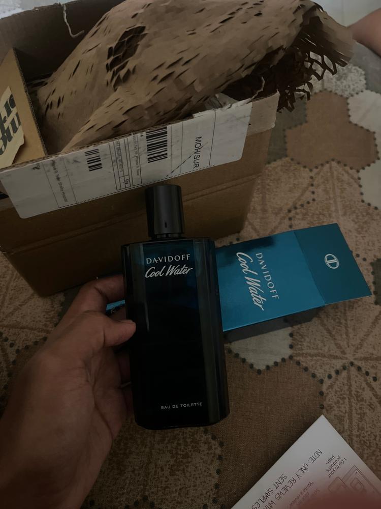 Davidoff Cool Water Eau de Toilette for Men - Customer Photo From Nikhil Sharma