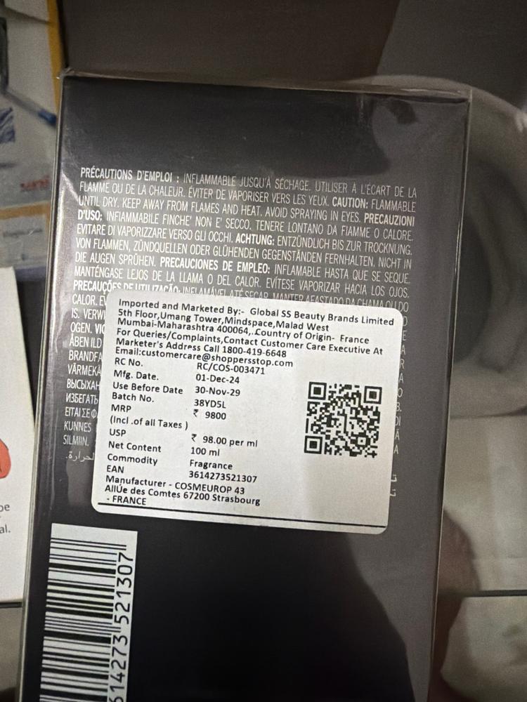 Azzaro Most Wanted EDP Intense - Customer Photo From Siddharth