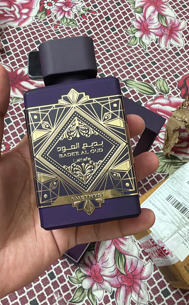 Lattafa Oud for Glory Amethyst Eau de Parfum - Customer Photo From jaspreet singh