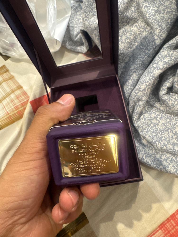 Lattafa Oud for Glory Amethyst Eau de Parfum - Customer Photo From ADV Gaurav Verma