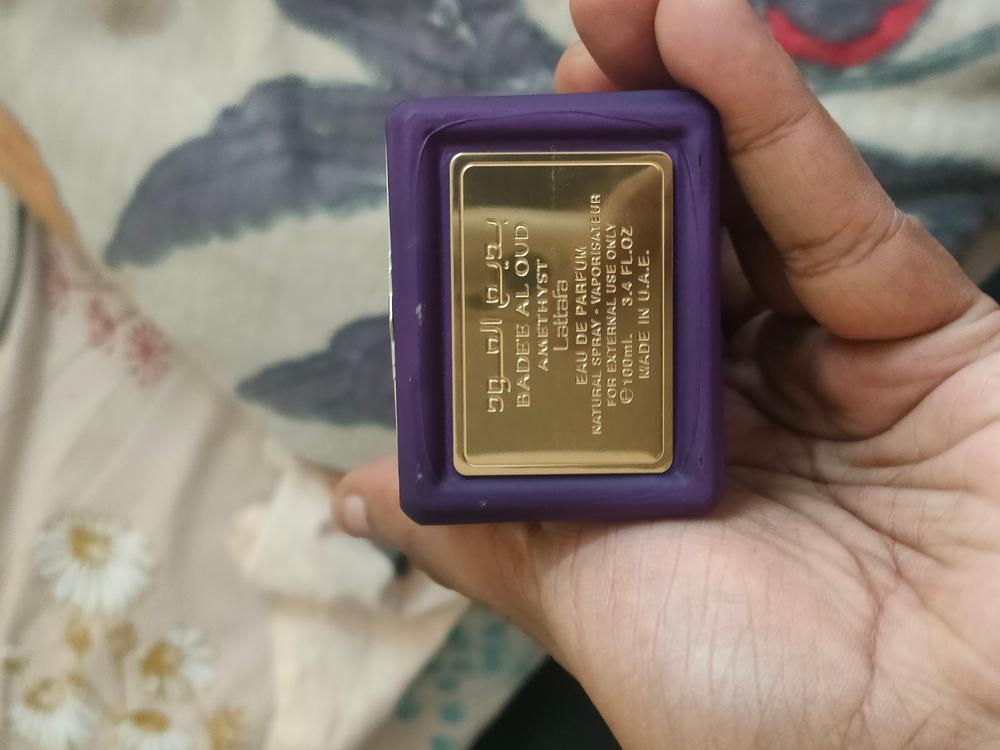 Lattafa Oud for Glory Amethyst Eau de Parfum - Customer Photo From Pratik Karale