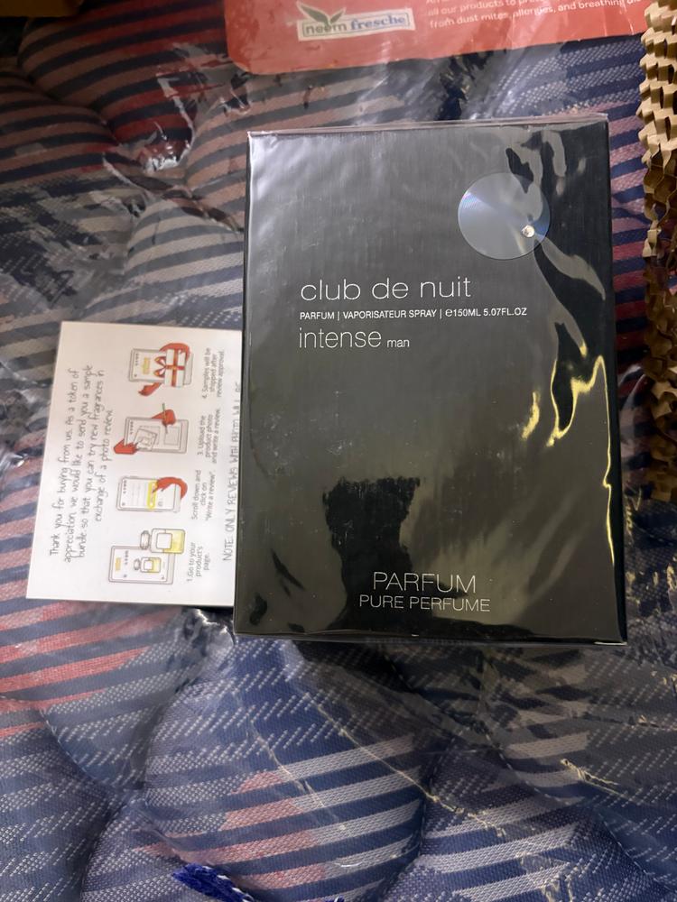 Armaf Club de Nuit Man Intense Pure Parfum - Customer Photo From Shaz
