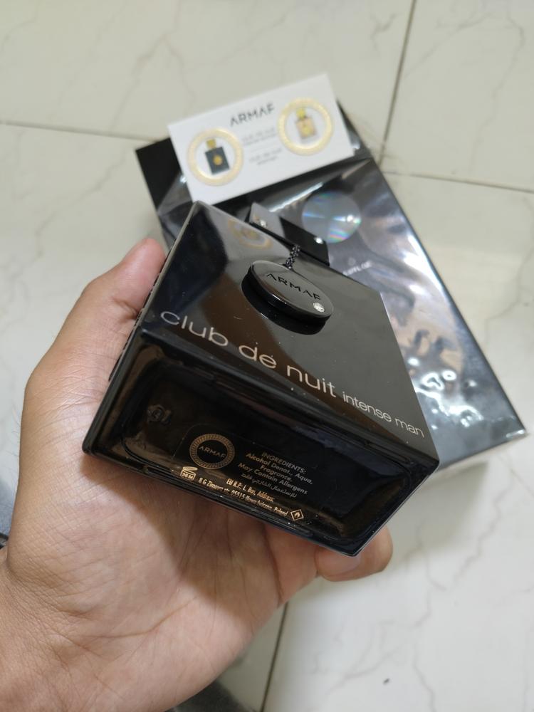 Armaf Club de Nuit Man Intense Pure Parfum - Customer Photo From HARI SHANKAR SINGH