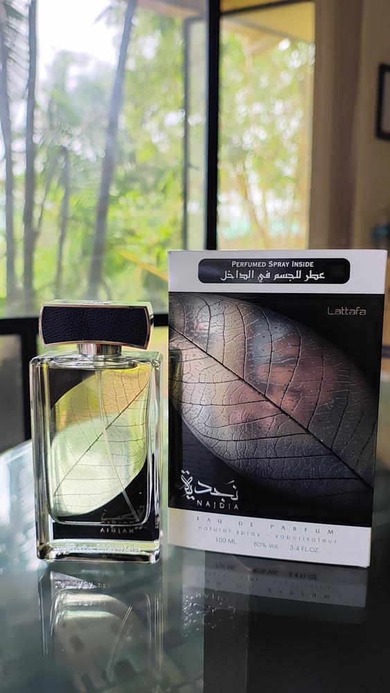 Lattafa Najdia - Customer Photo From Sharon dive
