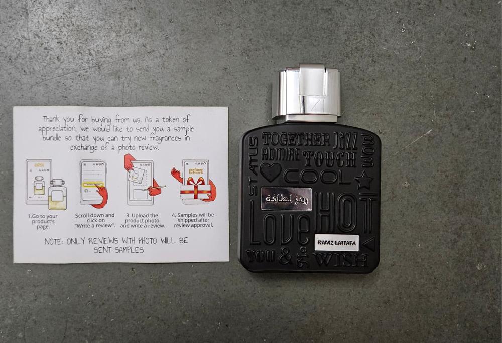 Lattafa Ramz Silver Eau de Parfum for Men - Customer Photo From Karan Madhvi