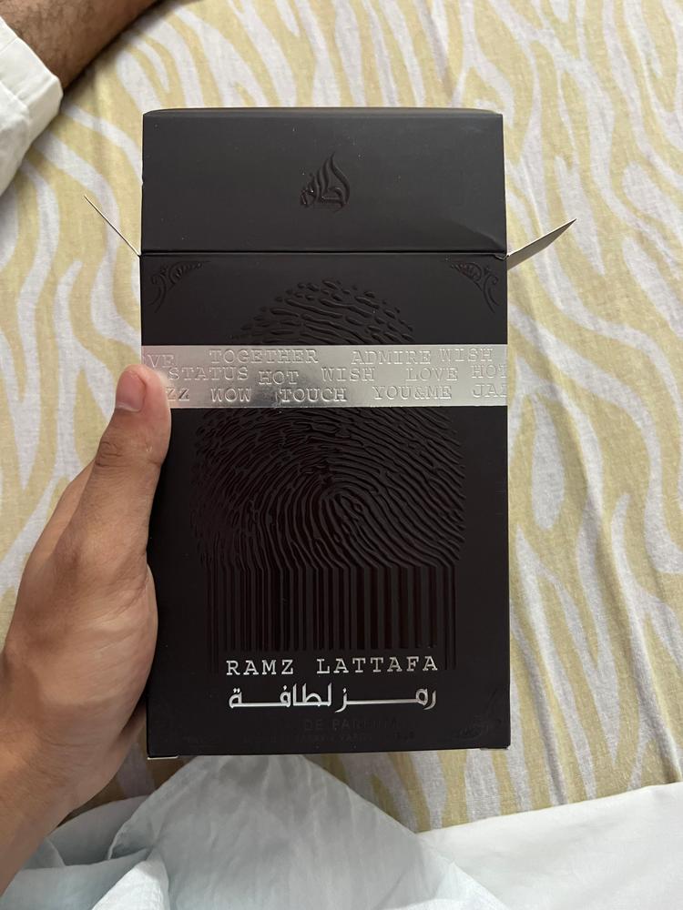 Lattafa Ramz Silver Eau de Parfum for Men - Customer Photo From Sahhil