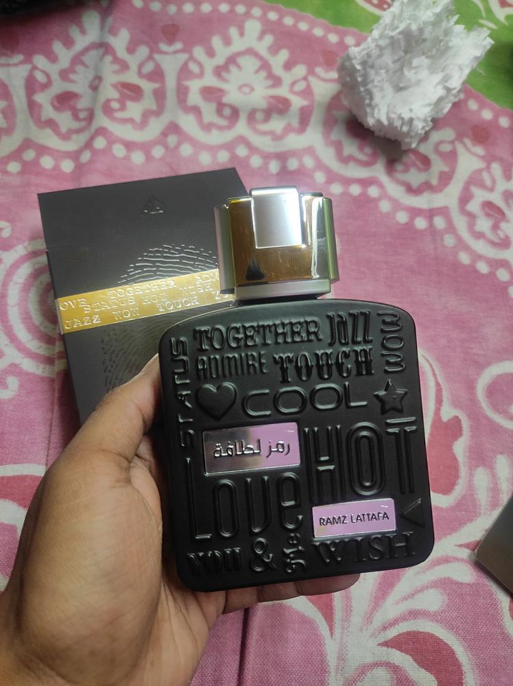 Lattafa Ramz Silver Eau de Parfum for Men - Customer Photo From Bishal Das