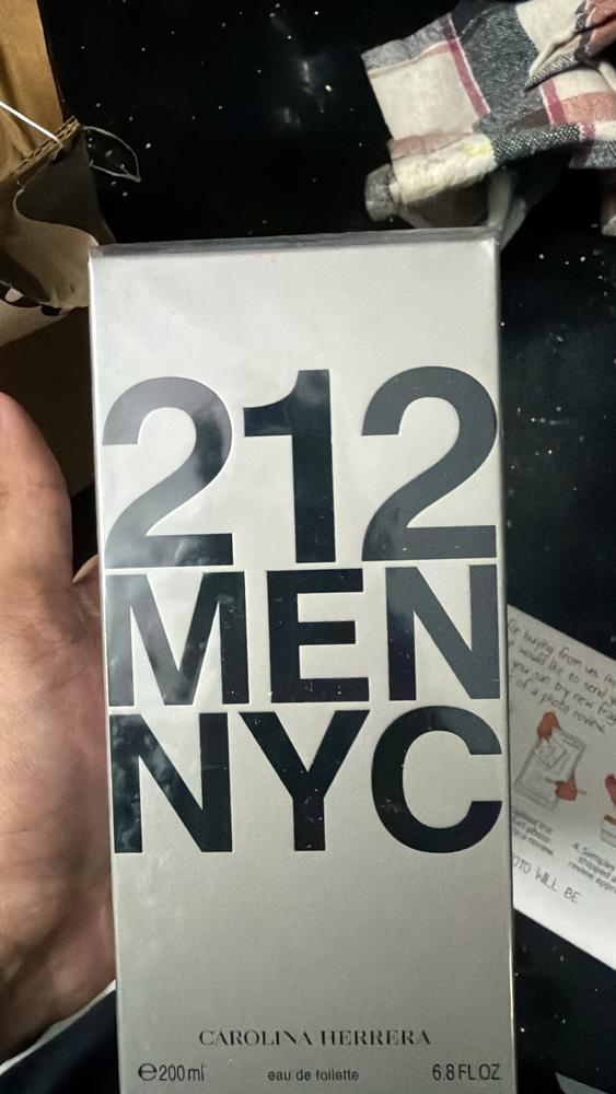 Carolina Herrera 212 NYC Eau de Toilette for Men - Customer Photo From Jaskaran