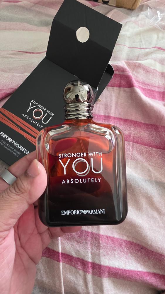 Emporio Armani Stronger with You Absolutely Eau de Parfum for Men - Customer Photo From Sainath Shetty