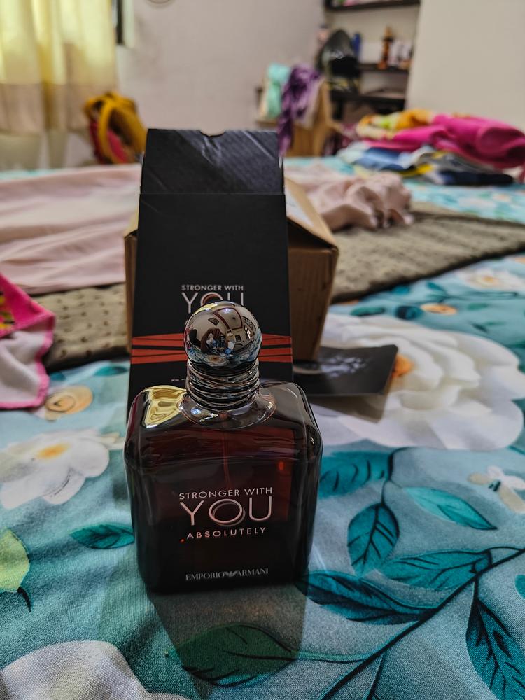 Emporio Armani Stronger with You Absolutely Eau de Parfum for Men - Customer Photo From Raunak 