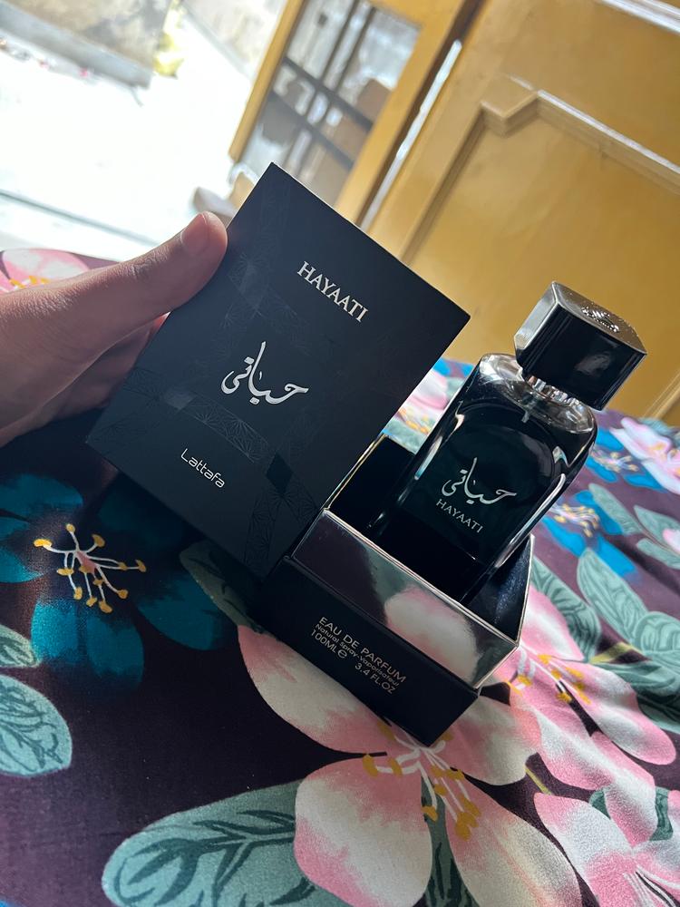 Lattafa Hayaati Black Eau de Parfum for Men - Customer Photo From Anmol