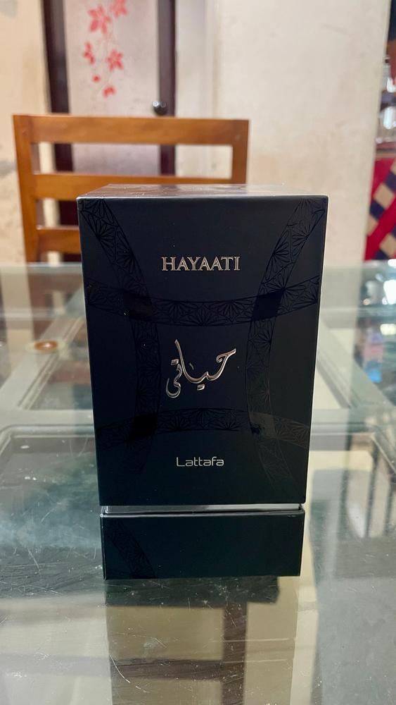 Lattafa Hayaati Black Eau de Parfum for Men - Customer Photo From George varghese
