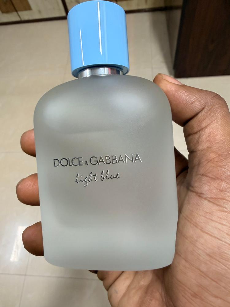 Dolce & Gabbana Light Blue Eau de Toilette for Men - Customer Photo From Atitesh B Shetty