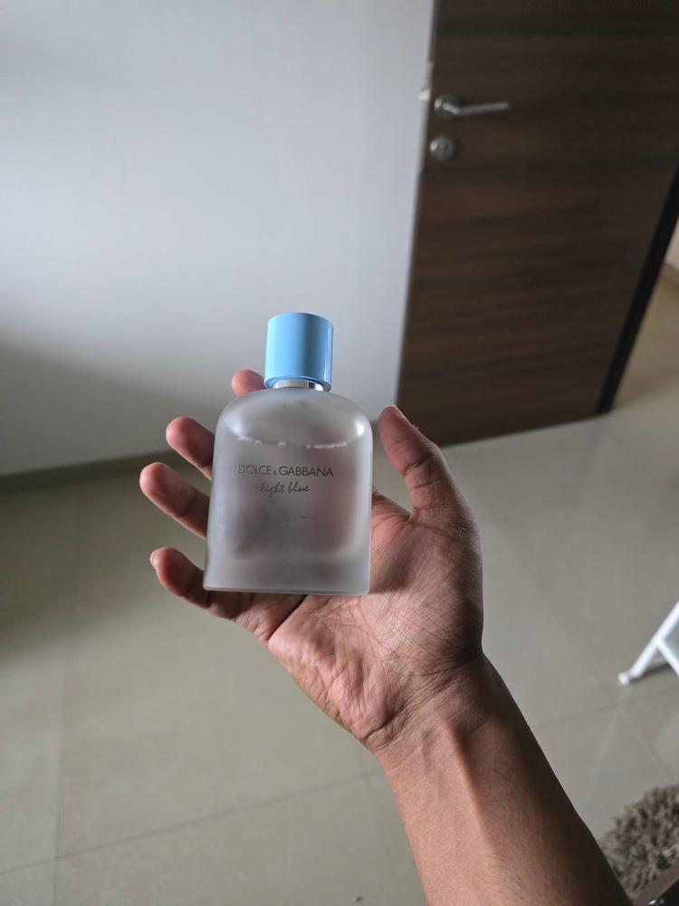 Dolce & Gabbana Light Blue Eau de Toilette for Men - Customer Photo From Ujjwal Shrivastava