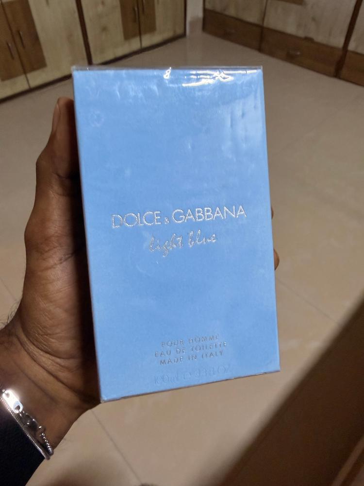 Dolce & Gabbana Light Blue Eau de Toilette for Men - Customer Photo From Atitesh B Shetty
