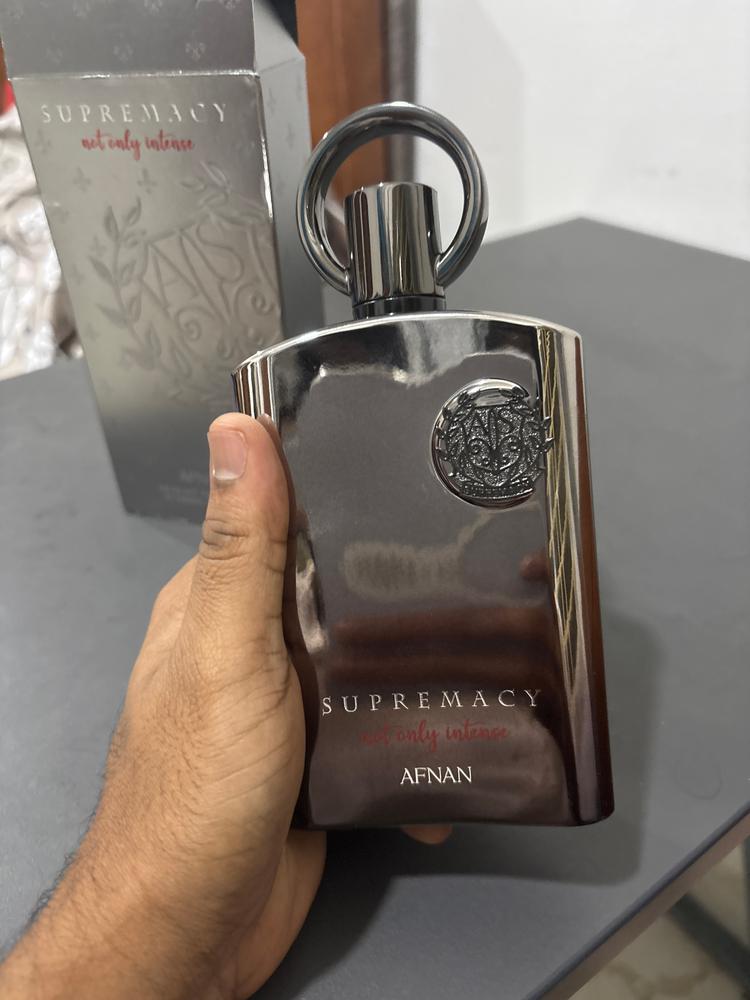 Afnan Supremacy Not Only Intense Extrait de Parfum for Men - Customer Photo From Mahammad Rafi
