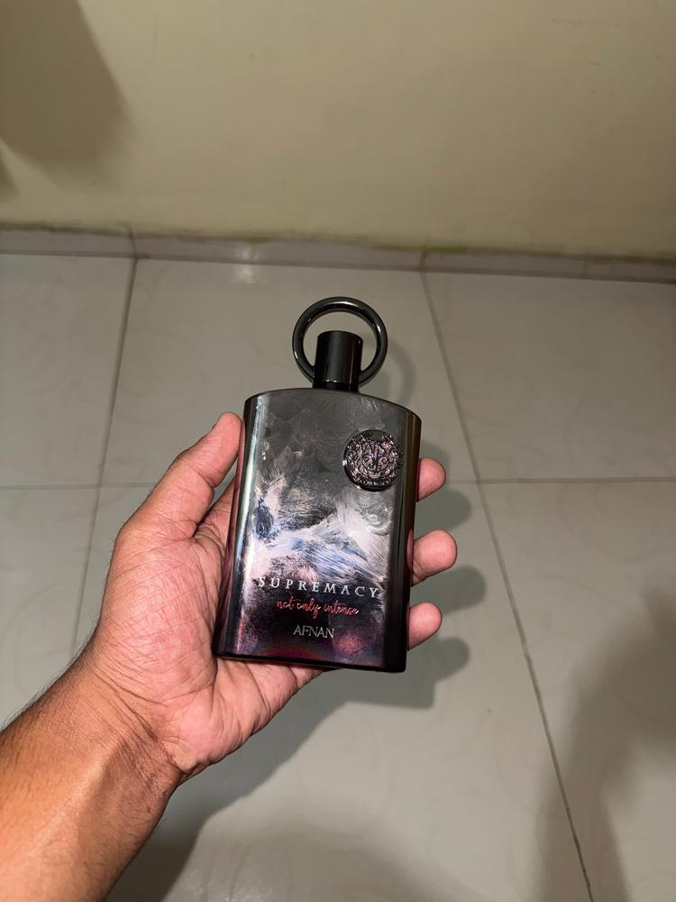 Afnan Supremacy Not Only Intense Extrait de Parfum for Men - Customer Photo From Ashwin Thakur