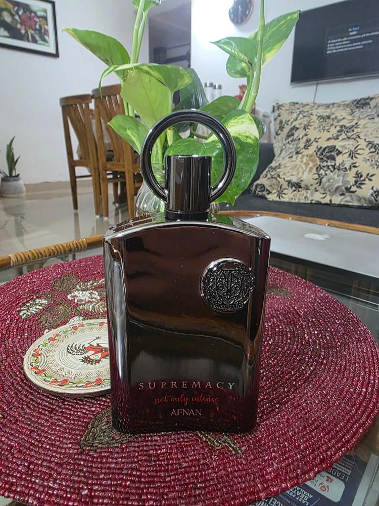 Afnan Supremacy Not Only Intense Extrait de Parfum for Men - Customer Photo From Shailendra Thakur