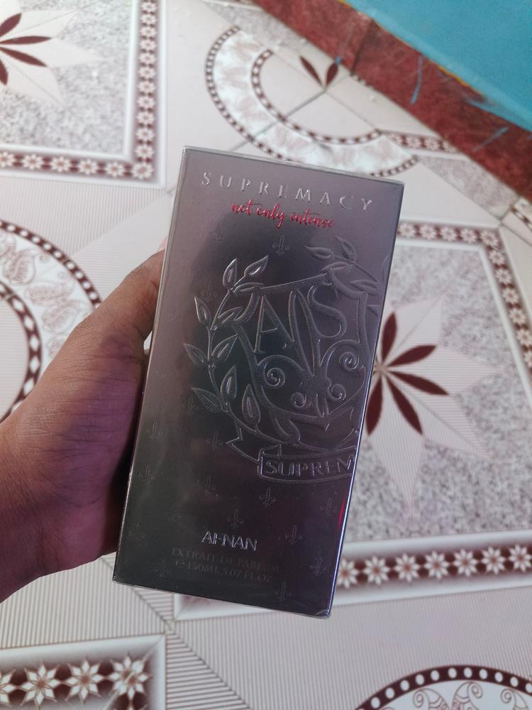 Afnan Supremacy Not Only Intense Extrait de Parfum for Men - Customer Photo From Anush