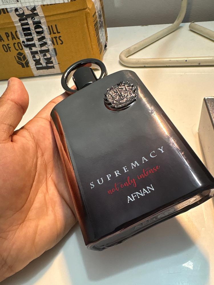 Afnan Supremacy Not Only Intense Extrait de Parfum for Men - Customer Photo From AbdulRahman