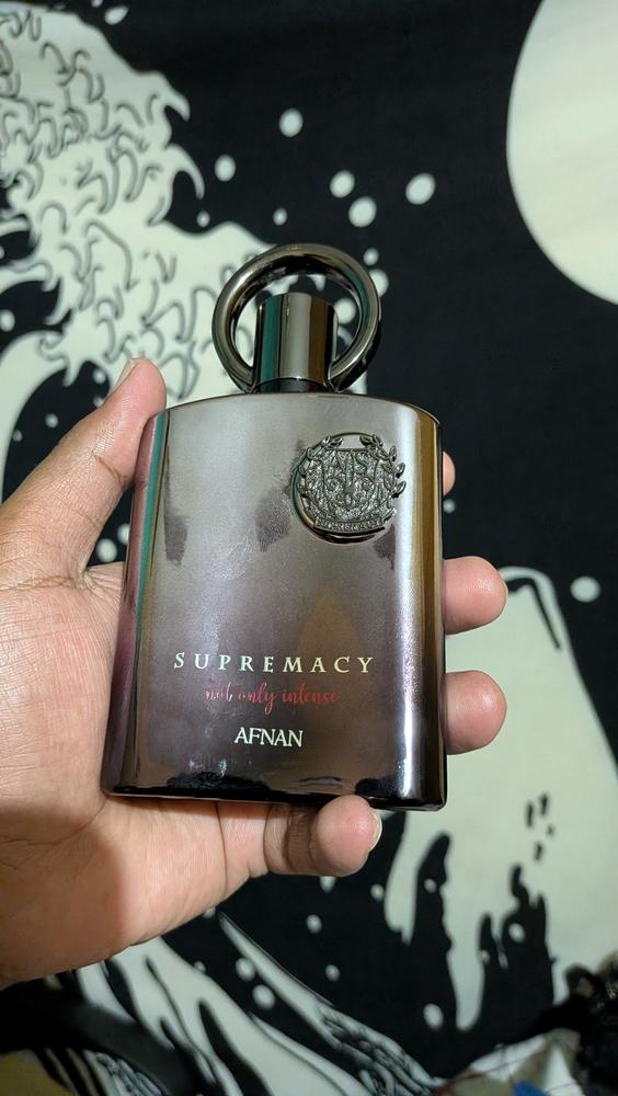 Afnan Supremacy Not Only Intense Extrait de Parfum for Men - Customer Photo From Myron fernandes