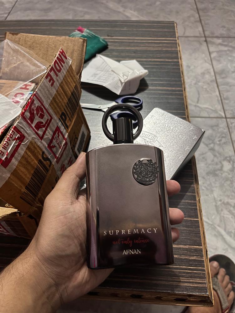 Afnan Supremacy Not Only Intense Extrait de Parfum for Men - Customer Photo From Anwesh Anshuman