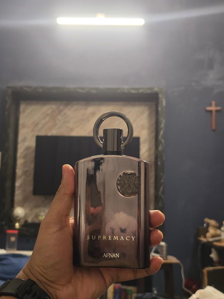 Afnan Supremacy Not Only Intense Extrait de Parfum for Men - Customer Photo From Kritin