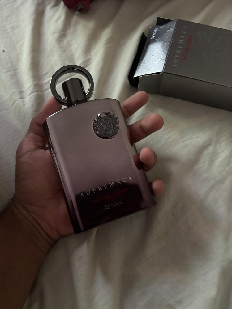 Afnan Supremacy Not Only Intense Extrait de Parfum for Men - Customer Photo From Fayiz