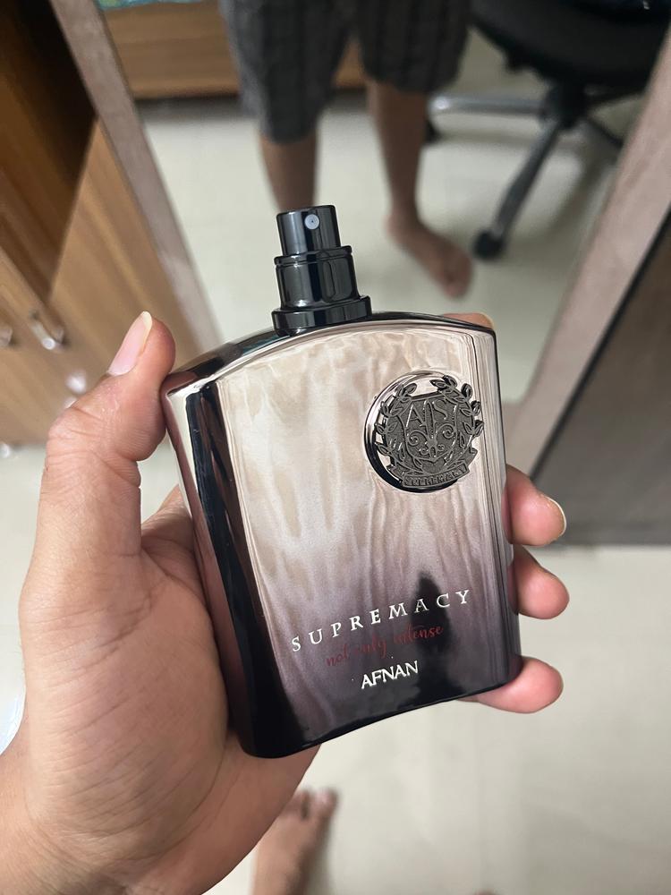 Afnan Supremacy Not Only Intense Extrait de Parfum for Men - Customer Photo From Jayesh