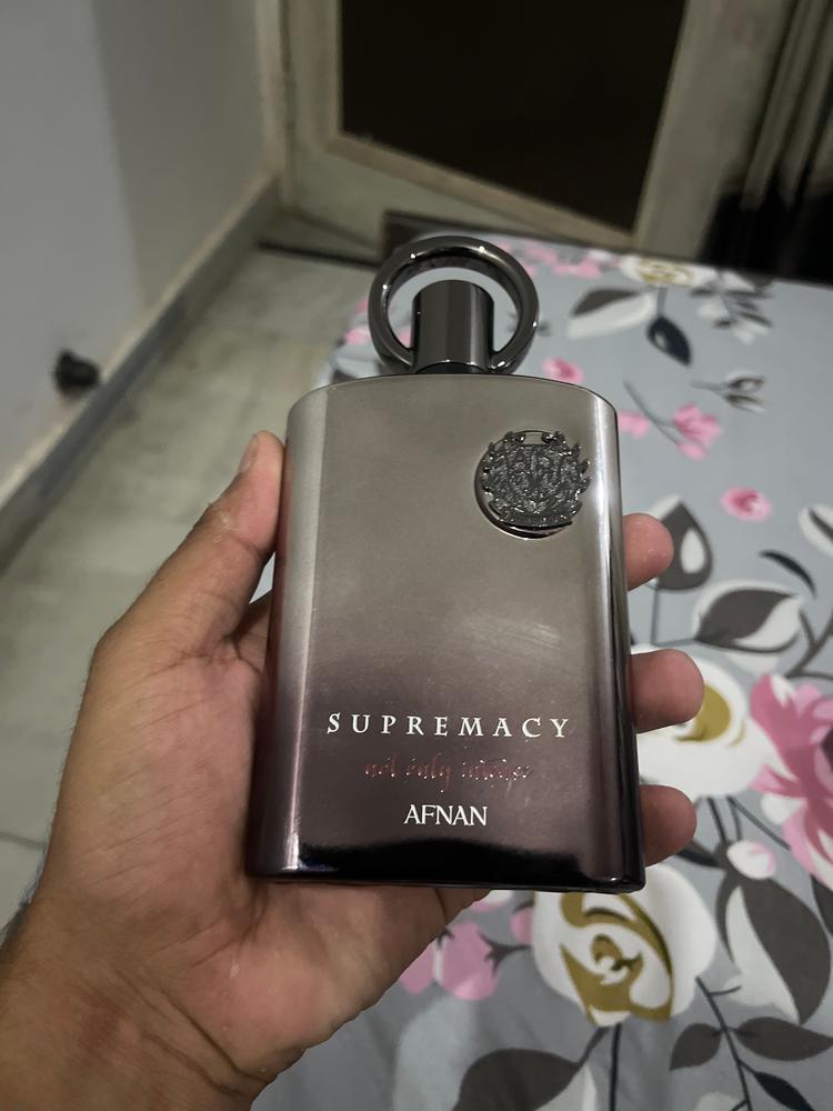 Afnan Supremacy Not Only Intense Extrait de Parfum for Men - Customer Photo From Arpit bangar